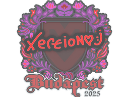 Sticker | xertioN | Budapest 2025