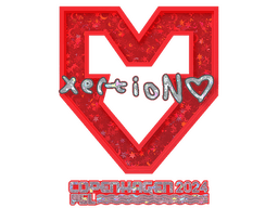 Sticker | xertioN (Glitter) | Copenhagen 2024