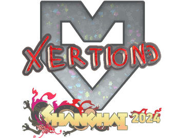 Sticker | xertioN (Glitter) | Shanghai 2024