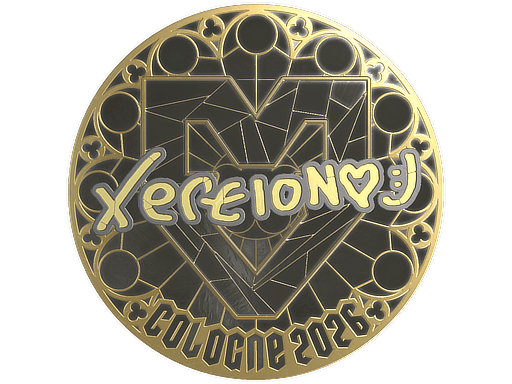Sticker | xertioN (Gold) | Cologne 2026