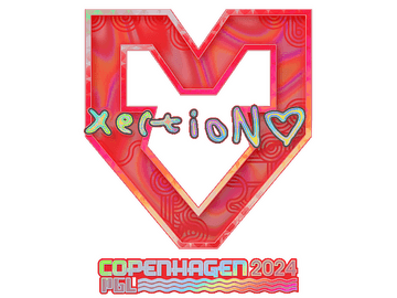 Sticker | xertioN (Holo) | Copenhagen 2024