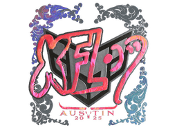 Sticker | xfl0ud (Holo) | Austin 2025