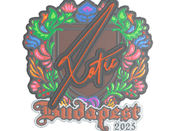 Sticker | XotiC (Embroidered) | Budapest 2025