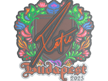 Sticker | XotiC (Embroidered) | Budapest 2025