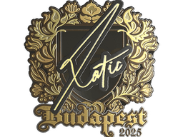 Sticker | XotiC (Gold) | Budapest 2025