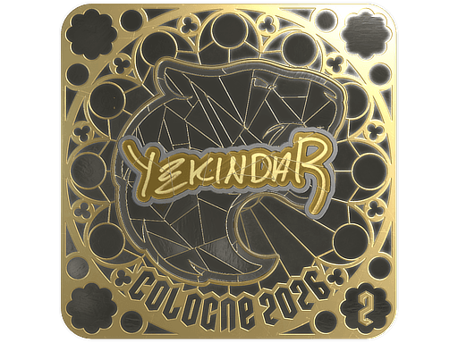 Sticker | YEKINDAR (Gold, Ranked) | Cologne 2026