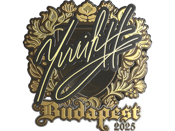 Sticker | yuurih (Gold) | Budapest 2025