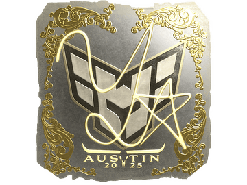 Sticker | yxngstxr (Gold) | Austin 2025