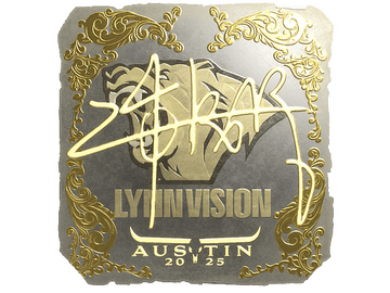 Sticker | z4KR (Gold) | Austin 2025