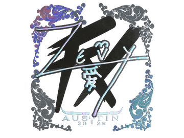 Sticker | zevy (Holo) | Austin 2025