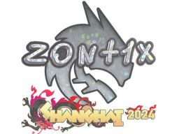 Sticker | zont1x (Glitter) | Shanghai 2024