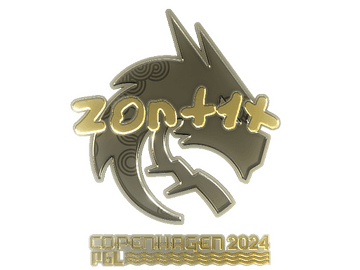 Sticker | zont1x (Gold) | Copenhagen 2024