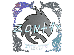 Sticker | zont1x (Holo) | Austin 2025