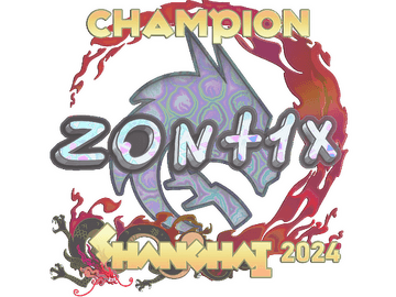 Sticker | zont1x (Holo, Champion) | Shanghai 2024