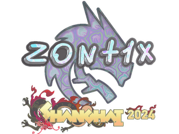 Sticker | zont1x (Holo) | Shanghai 2024