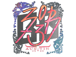 Sticker | zorte (Holo) | Austin 2025