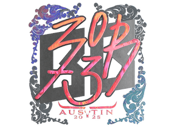 Sticker | zorte (Holo) | Austin 2025