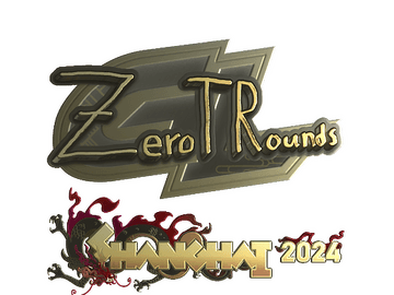 Sticker | ztr (Gold) | Shanghai 2024