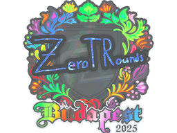 Sticker | ztr (Holo) | Budapest 2025