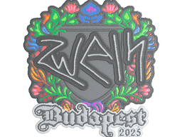 Sticker | zweih (Embroidered) | Budapest 2025