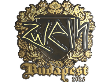 Sticker | zweih (Gold) | Budapest 2025