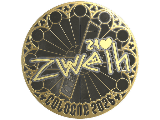 Sticker | zweih (Gold) | Cologne 2026