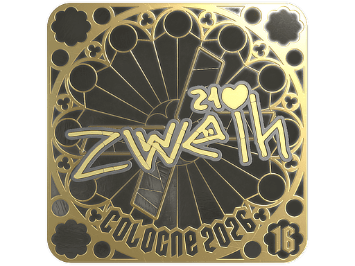 Sticker | zweih (Gold, Ranked) | Cologne 2026