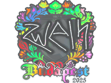 Sticker | zweih (Holo) | Budapest 2025
