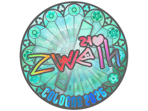 Sticker | zweih (Holo) | Cologne 2026