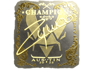 Sticker | ZywOo (Gold, Champion) | Austin 2025
