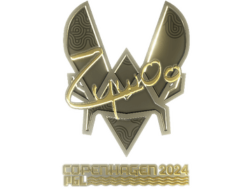 Sticker | ZywOo (Gold) | Copenhagen 2024