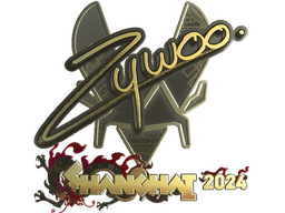 Sticker | ZywOo (Gold) | Shanghai 2024