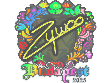 Sticker | ZywOo (Holo) | Budapest 2025