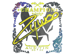 Sticker | ZywOo (Holo, Champion) | Austin 2025