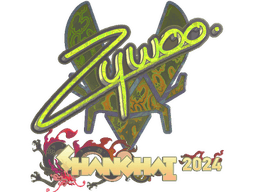 Sticker | ZywOo (Holo) | Shanghai 2024