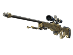 AWP | Queen's Gambit (Well-Worn)