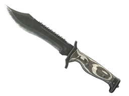 ★ Bowie Knife | Black Laminate (Well-Worn)