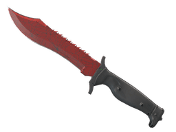 ★ Bowie Knife | Crimson Web (Well-Worn)
