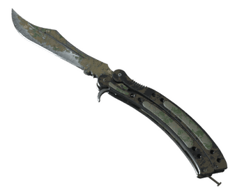 ★ Butterfly Knife | Forest DDPAT (Battle-Scarred)