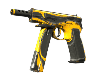 CZ75-Auto | Yellow Jacket (Battle-Scarred)