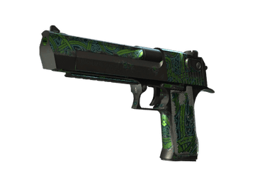 Desert Eagle | Emerald Jörmungandr (Battle-Scarred)