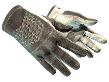 ★ Driver Gloves | Black Tie (Battle-Scarred)