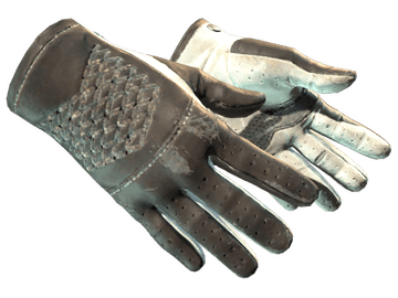 ★ Driver Gloves | Black Tie (Well-Worn)