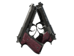 Dual Berettas | BorDeux (Well-Worn)