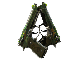 Dual Berettas | Cobra Strike (Battle-Scarred)