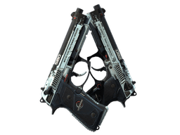 Dual Berettas | Dezastre (Well-Worn)