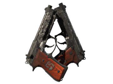 Dual Berettas | Dualing Dragons (Minimal Wear)