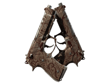 Dual Berettas | Pyre (Well-Worn)