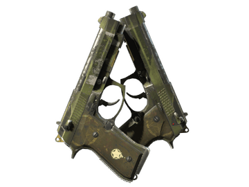 Dual Berettas | Retribution (Well-Worn)