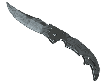 ★ Falchion Knife | Damascus Steel (Well-Worn)